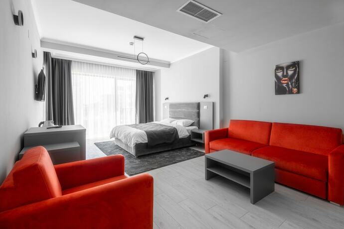 Imagen de la habitación del Hotel Javu. Foto 19