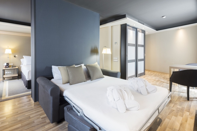 Imagen de la habitación del Hotel Jazz, Plaza Catalunya. Foto 12