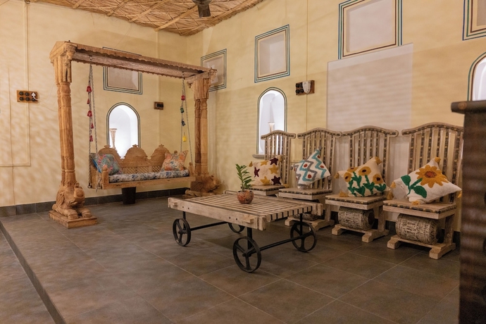 Imagen de los interiores del Hotel Jeevan Haveli Heritage And Museum. Foto 7