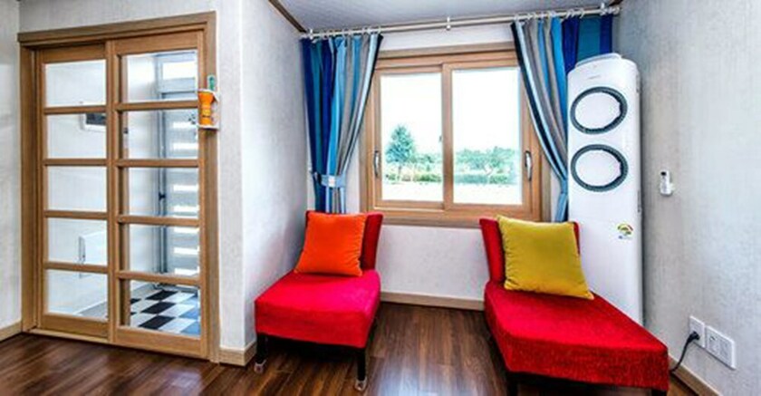 Imagen de la habitación del Hotel Jeju Green Pampas. Foto 28