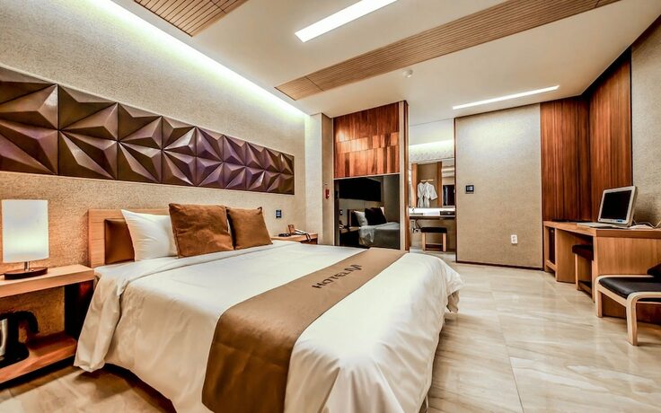 Imagen de la habitación del Hotel Jeju M Self Check-in Motel. Foto 17