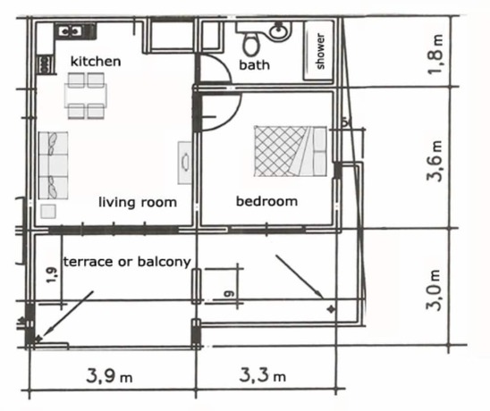 Imagen de la habitación del Hotel Jejueco Suites. Foto 22