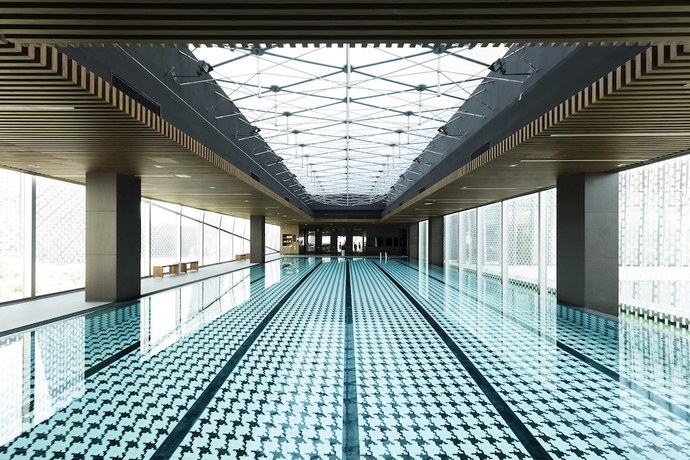 Imagen de la piscina del Hotel Jen Beijing By Shangri-la. Foto 9