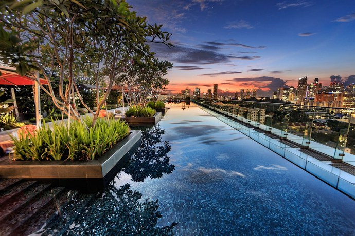 Imagen de la piscina del Hotel Jen Singapore Orchardgateway By Shangri-la. Foto 25