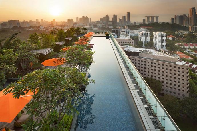 Imagen de la piscina del Hotel Jen Singapore Orchardgateway By Shangri-la. Foto 26