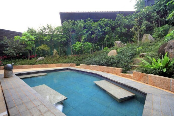 Imagen de la piscina del Hotel Jin Yong Quan Spa Hotspring Resort. Foto 34