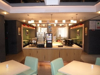 Imagen del bar/restaurante del Hotel Jinjiang Inn Huangshanhu Park Middle Chengjiang Road, Jiangyin. Foto 5