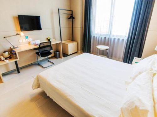 Imagen de la habitación del Hotel Jinjiang Inn Wuhan Wujiashan Hi-tech Development Z. Foto 7