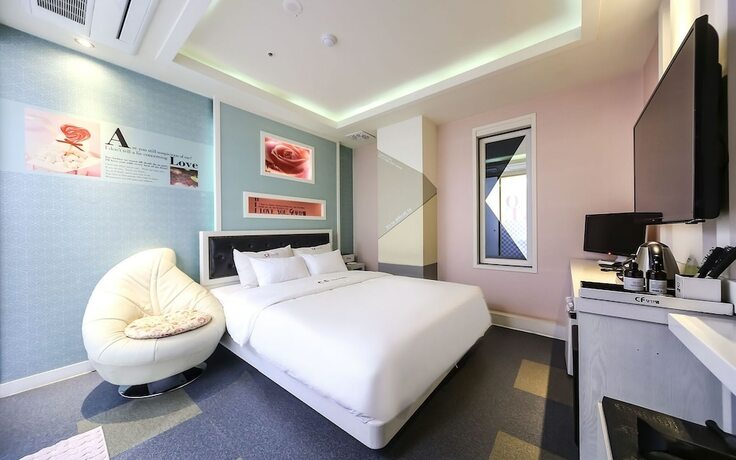Imagen de la habitación del Hotel Jinju CF Self Check-in Motel. Foto 16