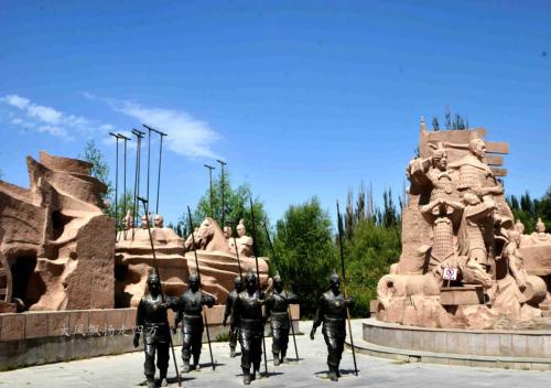 Imagen general del Hotel Jiuquan Zhenhao 6+1 Business. Foto 6