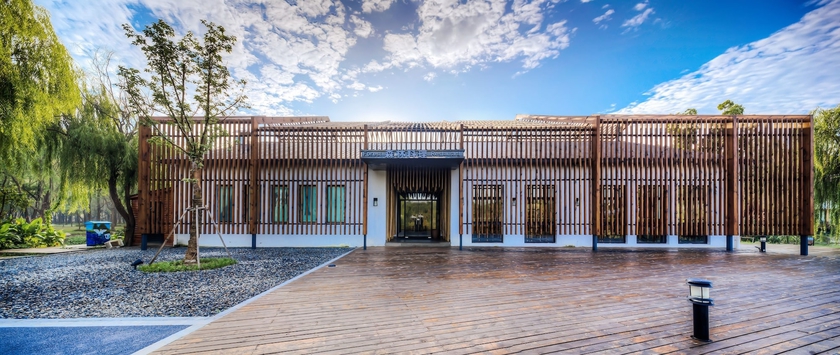 Imagen de los exteriores del Hotel Jiushu Resorts The Forest's Secret. Foto 10