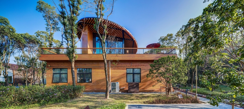 Imagen de los exteriores del Hotel Jiushu Resorts The Forest's Secret. Foto 12
