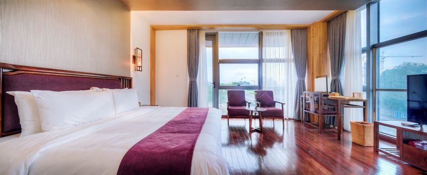 Imagen de la habitación del Hotel Jiushu Resorts Wuxi. Foto 11