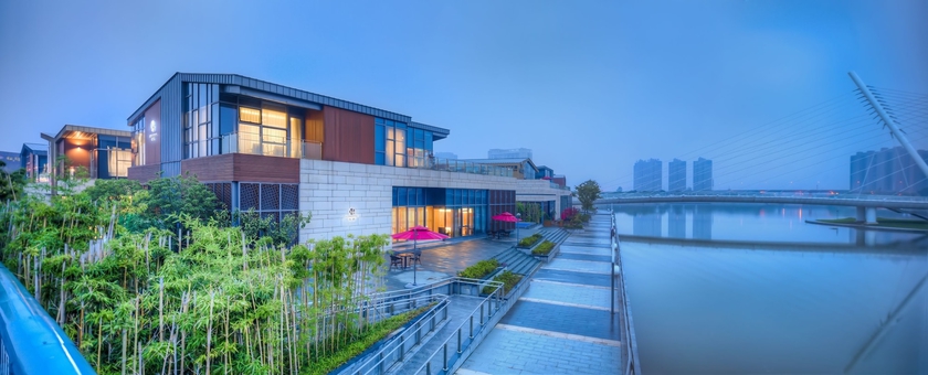 Imagen de los exteriores del Hotel Jiushu Resorts Wuxi. Foto 19