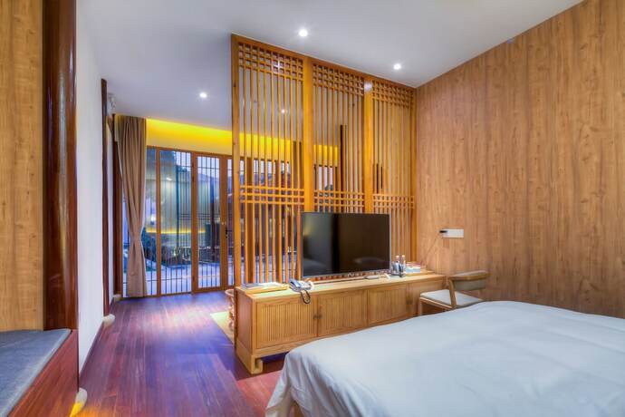 Imagen de la habitación del Hotel Jiushu Shuiyue Resorts. Foto 3