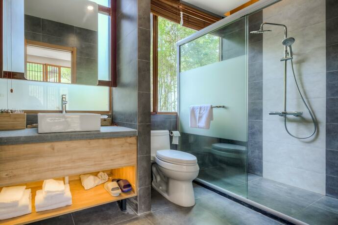 Imagen de la habitación del Hotel Jiushu Shuiyue Resorts. Foto 9