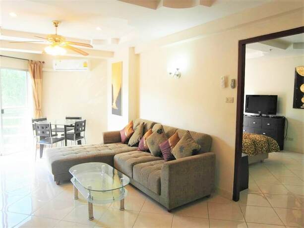 Imagen general del Hotel Jomtien Beach Condominium 1 Bedroom 2 Bathrooms Pattaya 2nd Floor. Foto 6