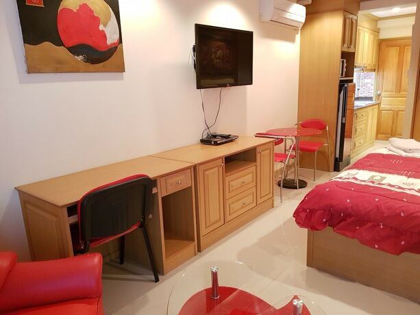 Imagen de la habitación del Hotel Jomtien Beach Condominium 5th Floor Modern Studio Apartment Pattaya. Foto 19