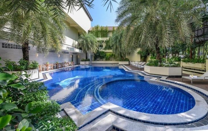 Imagen de la piscina del Hotel Jomtien Holiday Inn Pattaya. Foto 20