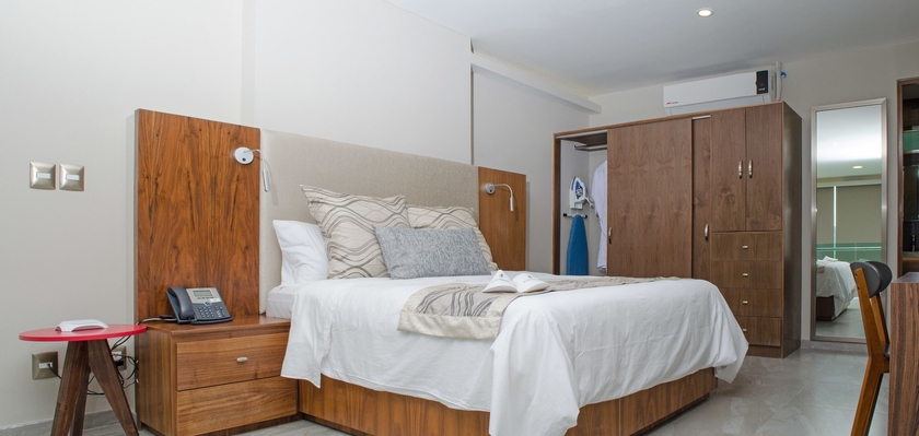 Imagen de la habitación del Hotel Jtowers. Foto 12