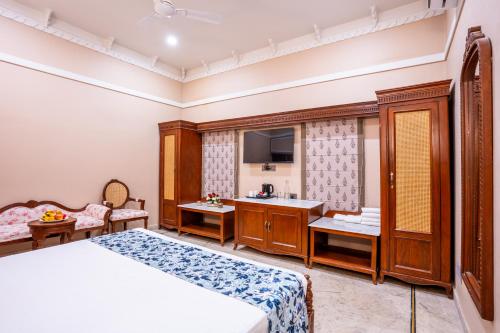 Imagen de la habitación del Hotel JuSTa Alwarbagh Sariska. Foto 19