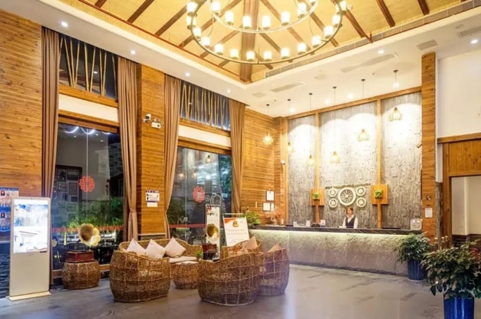 Imagen de los interiores del Hotel Jundiwan Xiamen University. Foto 19