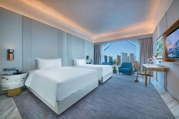 Imagen de la habitación del Hotel Juntels Binjiang Hangzhou. Foto 7