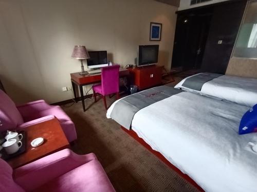 Imagen general del Hotel Junyi Jinhua Wucheng District Yongkang Street. Foto 6
