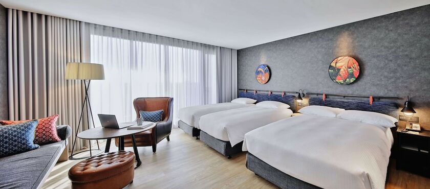 Imagen de la habitación del Hotel Just Sleep Tainan Hushan. Foto 13