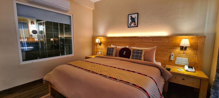Imagen de la habitación del Hotel Justa Birding, Dharamshala. Foto 11