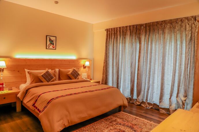 Imagen de la habitación del Hotel Justa Birding, Dharamshala. Foto 13