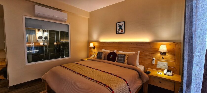 Imagen de la habitación del Hotel Justa Birding, Dharamshala. Foto 14