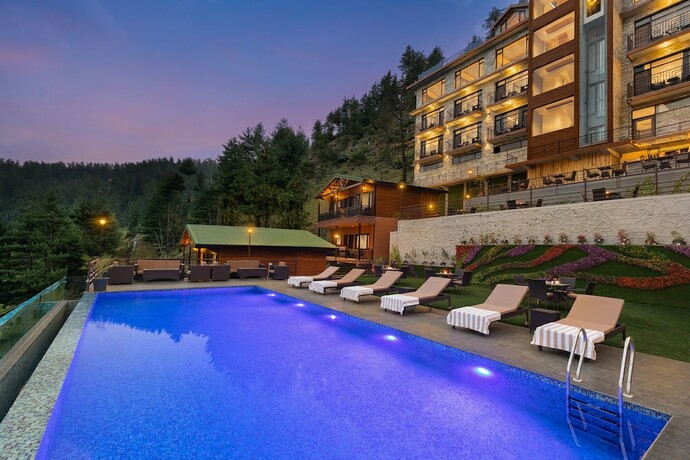 Imagen general del Hotel Justa Cliffend Resort and Spa, Mashobra. Foto 1
