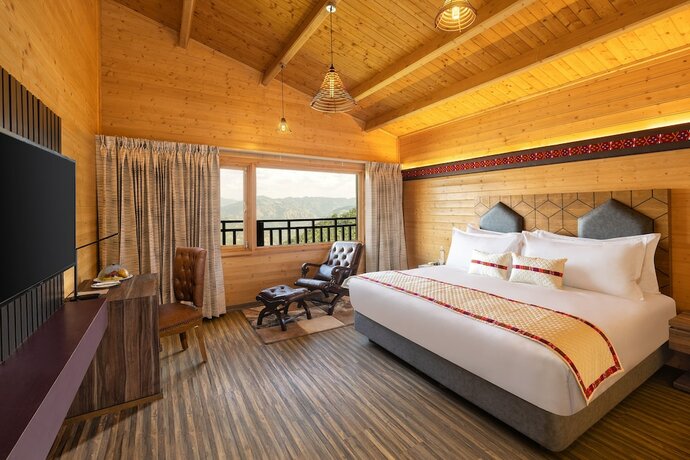 Imagen de la habitación del Hotel Justa Cliffend Resort and Spa, Mashobra. Foto 15