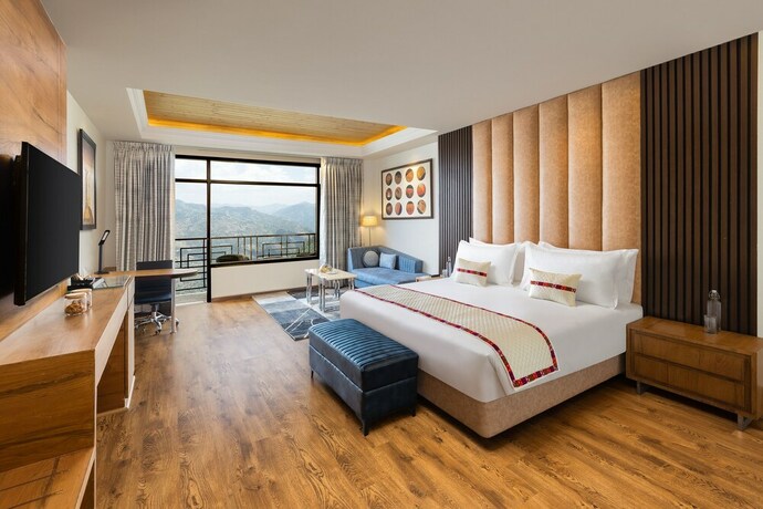 Imagen de la habitación del Hotel Justa Cliffend Resort and Spa, Mashobra. Foto 20