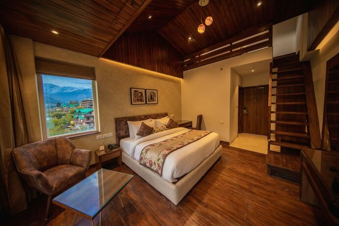 Imagen general del Hotel Justa Grand View Resort and Spa, Manali. Foto 6