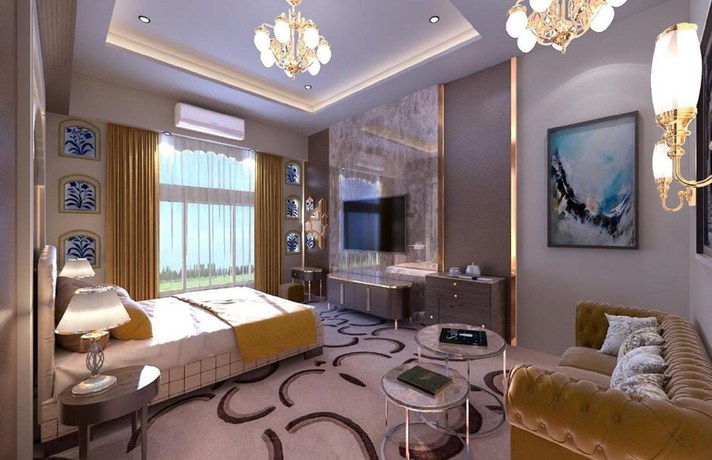 Imagen de la habitación del Hotel Justa Ssatva Resort and Convention Centre, Udiapur. Foto 19