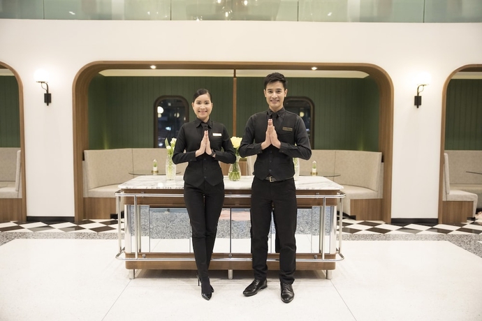 Imagen de los interiores del Hotel Justice, Bangkok. Foto 18