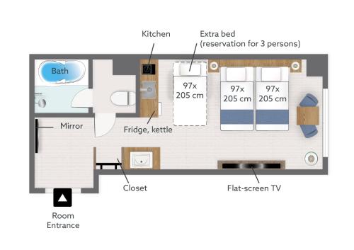 Imagen general del Hotel KABIN Kyoto. Foto 1