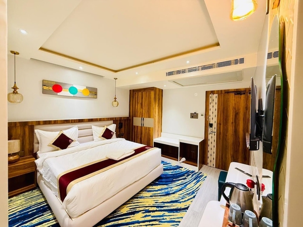 Imagen de la habitación del Hotel KAMA, Patna. Foto 4
