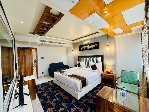 Imagen de la habitación del Hotel KAMA, Patna. Foto 6
