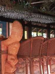 Imagen del bar/restaurante del Hotel KEIKAHANUI PEARL LODGE. Foto 2