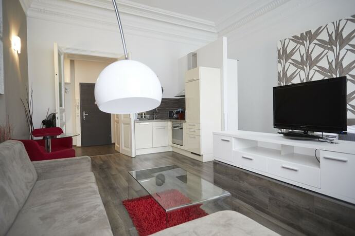 Imagen de la habitación del Hotel KH Apartments. Foto 16