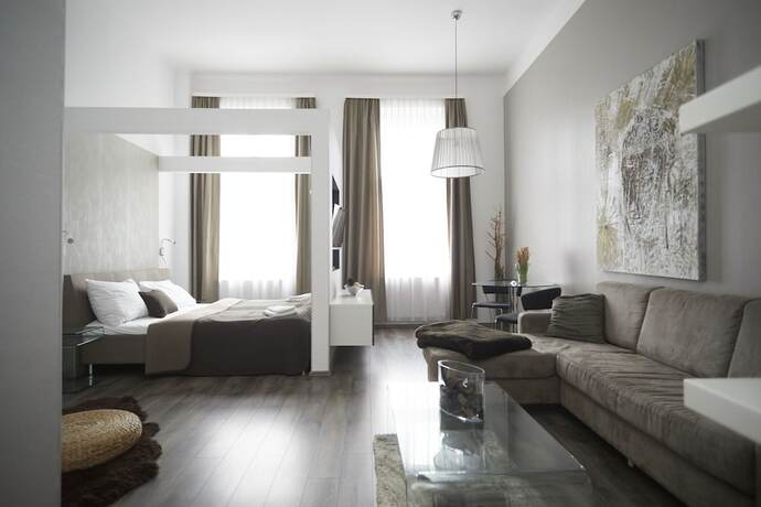 Imagen de la habitación del Hotel KH Apartments. Foto 17