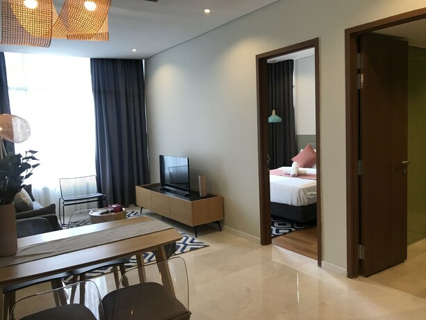 Imagen de la habitación del Hotel KL Sky Suites KLCC by SA. Foto 19