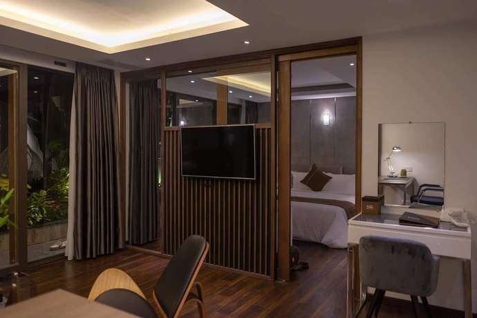 Imagen de la habitación del Hotel KP. Foto 8