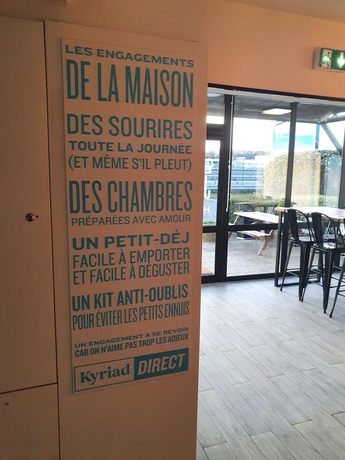 Imagen de los interiores del Hotel KYRIAD DIRECT ORLEANS - Olivet - La Source. Foto 18