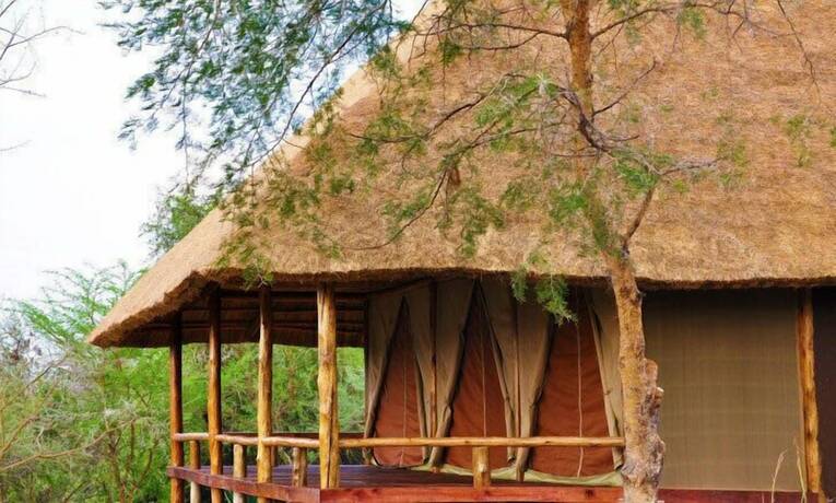 Imagen general del Hotel Kabalega Wilderness Lodge. Foto 5