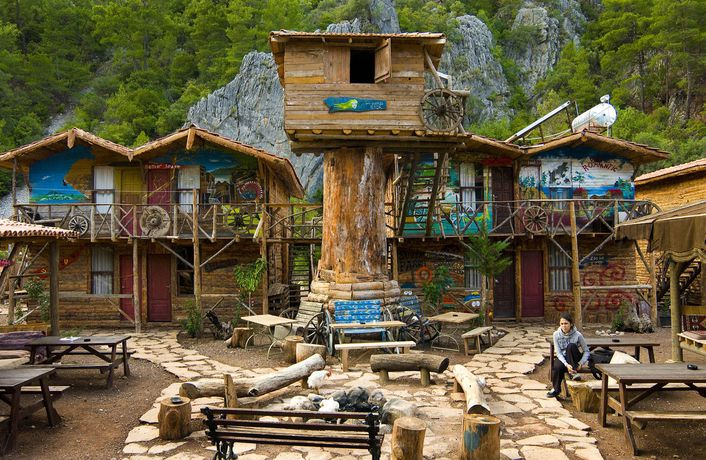 Imagen de los exteriores del Hotel Kadir's Tree Houses. Foto 9