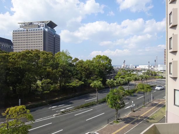 Imagen de los exteriores del Hotel Kagoshima Daiichi Kamoike, Kagoshima. Foto 12